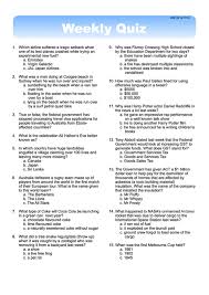 Mar 27, 2019 · the leader will ask questions (for example, how much per pound, what brand of noodles is on sale, etc.) and the first person who raises his or her hand will get to answer. Weekly Quiz Classroom Solutions