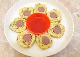 Mungkin kita sudah bosan makan sosis bakar coba dengan yang satu ini sosis telur gulung ditambah toping saus dan. Cara Membuat Week 40 Telur Gulung Sosis Yang Enak Resepenakbgt Com