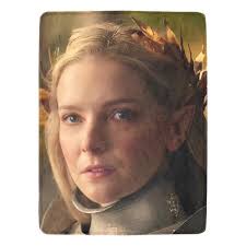 Manta Galadriel de forro polar, ¡el mejor precio! Decoración del hogar,  regalos de viaje para ella y él.