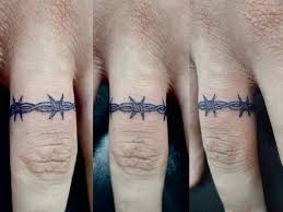 Minimalist Barbwire Tattoo Ideas