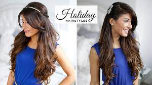 3 Holiday Hairstyles Party Hairstyles For Long Hair Hair Styles Easy Hairstyles