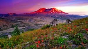 2898 winter hd wallpapers and background images. View Of Sunset Mountain Mountains Nature Background Wallpapers On Desktop Nexus Image 2105668