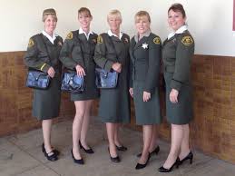 Lasd Female Deputy Uniforms From 1972 Worn 40 Years Later At The 100th Anniversary Of Female Lasd Deputies Armed Forces Military Dress Uniform Police Officer