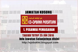 Institut koperasi malaysia zon sarawak. Jawatan Kosong Koperasi Bank Persatuan Malaysia Berhad 25 Jun 2016