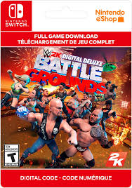 It was released on september 18, 2020 in lieu of 2k's normal yearly wwe game, which was cancelled due to development troubles, low sales, and the negative reception from the previously released wwe 2k20. Wwe 2k Battlegrounds Digital Deluxe Edition Ebgames Ca