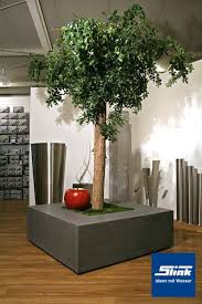 Fiberstone Sitzbank Fio Slink Ideen Mit Wasser Pflanzen Blumenkubel Sitzbank