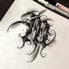 Andrej Podzemnyj On Instagram M 26challenge Bigmeas Tattoo Blackinletattoo Letrassantas Letr Tattoo Lettering Tattoo Fonts Tattoo Lettering Fonts