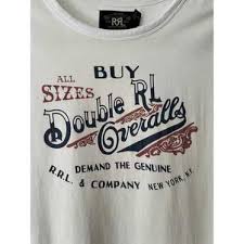 Double rrl logo t-shirt