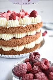 Himbeer Torte Susse Backerei Himbeer Torte Einfach Backen