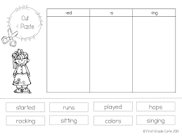 Inflectional Endings Inflectional Endings Homework Worksheets 2nd Grade Homework