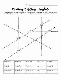 Finding Angle Measures Worksheet Unique Finding Missing Angle Measures Challenge By Middle And In 2020 Angles Worksheet Teaching Geometry Angles
