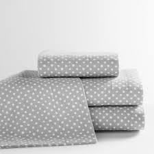 Black And White Polka Dot Sheets Twin Snowball Dot Flannel Sheet Set Dots Sheets Dot Sheet Set Grey Sheets