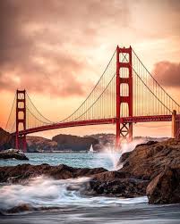 A million cars would cross over the bridge in its first month. The Golden Gate Bridge San Francisco California Usa San Francisco Golden Gate Bridge San Francisco Golden Gate Golden Gate Bridge