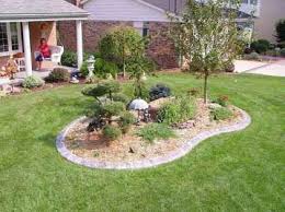 24 Stunning Front Yard Rock Garden Landscaping Ideas Structhome Com Front Yard Landscaping Rock Garden Landscaping Garden Beds