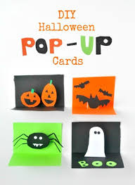 The halloween card templates and photo card design elements you need, fotor has covered all of them. Diy Halloween Pop Up Cards Craftwhack