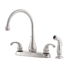 2 handle kitchen faucet