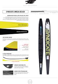 2020 mni ho syndicate omega water ski limited edition