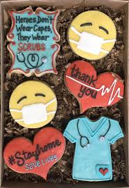 Nurse Or Doctor Thank You Gift Box Etsy In 2021 Nurse Cookies Medical Cookies Sugar Cookies Decorated