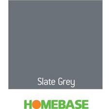 Try benjamin moore slate with peel & stick samples made with real paint Homebase Uk Homebase Slate Grey Accent Walls In Living Room