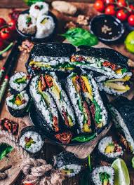 Veganes Sushi Bianca Zapatka Rezepte Recipe Homemade Sushi Food Vegan Sushi