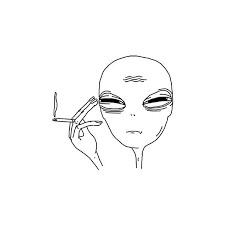 Aesthetic Angel Alien Drawings Drawings Art