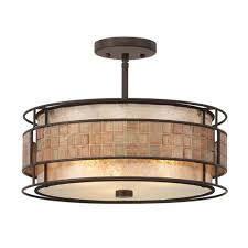 With over 200 choices, many our own exclusive designs, it's so refreshing to shop our collection of exciting and captivating ceiling lights!many homes come with boring or truly unattractive flush mount lights and changing them out can do so much to improve the style in your room and show your own unique personality. Laguna Mica Semi Flushmount Ceiling Light Mc842src Destination Lighting