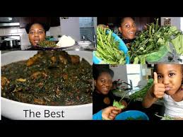 Remember that anything that's a high water material, like lettuce, won't be exactly the same after being freezing and then defrosted. Cook With Me Nigerian Vegetable Soup With Fresh Ugu And Water Leaf Vegetable Soup Youtube