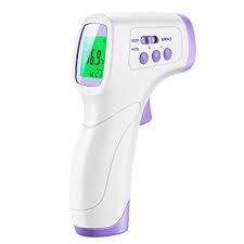 This is generally quite a distance from. Review For No Touch Infrared Forehead Thermometer Accurate Digital Touchless Thermometers For Baby Kids Adults Non Contact Thermometer For Fever Temperature Gun W 3 Color Backlight Lcd Screen