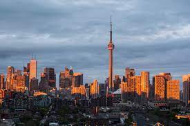 Amazing view from the world's largest tower. Toronto Cn Tower View Butterflyfish