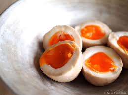 When you flavor nitamago, you simmer the eggs. Ramen Egg Seasoned Soft Boiled Egg For Ramen Recipe Japan Food Style
