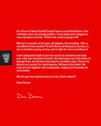 We can choose to use this force constructively with words of encouragement, or destructively using words of despair. Dave Doeren On Twitter