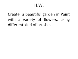 Microsoft paint (or ms paint) is a bitmap based graphics program. Ms Paint Different Drawing Tools Pencil Tool Eraser