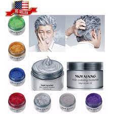 unisex diy hair color wax mud dye cream temporary modeling 8 colors mofajang gold walmart com pintura de cabello colores de pelo corto peluqueria y belleza