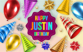 Maybe you would like to learn more about one of these? Herunterladen Hintergrundbild Happy Birthday Justin 4k Geburtstag Ballon Hintergrund Justin Kreative Kunst Glucklich Justin Geburtstag Seide Bogen Justin Geburtstag Geburtstag Party Hintergrund Fur Desktop Kostenlos Hintergrundbilder Fur Ihren