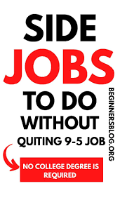 Best Work From Home Side Jobs You Can Do With No College Degree Hobbies That Make Money Side Hustle Side Jobs