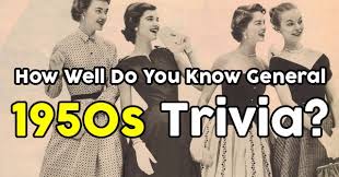 You can use this swimming information to make your own swimming trivia questions. How Well Do You Know General 1950s Trivia Quizpug
