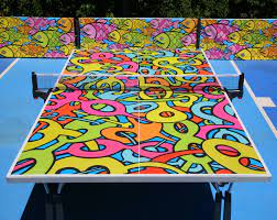 Ed Massey Design Table Tennis Table Fully Functional Outdoor Ping Pong Table Www Edmassey Com Outdoor Ping Pong Table Ping Pong Table Ping Pong