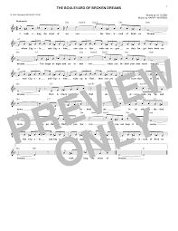Sunset boulevard (1950) is one of the most famous films in the history of hollywood, and perhaps no film bet. Al Dubin The Boulevard Of Broken Dreams Sheet Music Pdf Notes Chords Jazz Score Lead Sheet Fake Book Download Printable Sku 194393