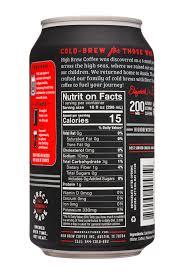 Maybe you would like to learn more about one of these? Nitro Cold Brew Black 2020 High Brew Coffee Bevnet Com Product Review Ordering Bevnet Com