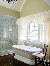 Curtains are a perennially popular bathroom window treatment for good reason. Bathroom Window Treatments Are An Essential Step For Renovating Your Bathroom Topsdecor Com