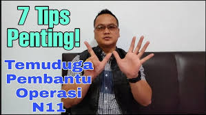 Pembantu operasi gred n11 kumpulan: Temuduga Pembantu Operasi N11 Merungkai 7 Tips Penting Youtube