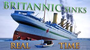 hmhs britannic sinks real time