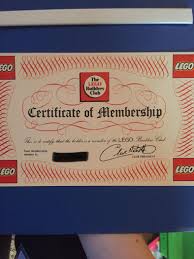 Must be 18 years or older to purchase online. Not Sure If This Is The Right Place But We Were Clearing Out Our Flat And I Found My Dad S Builder S Club Certificate From The 70s 80s Lego