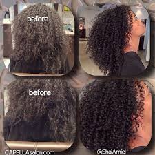 She Needed To Remove The Buildup Created By Using The Wrong Products A Proper Trim To Shape It Better Www Natural Hair Styles Healthy Shiny Hair Hair Styles