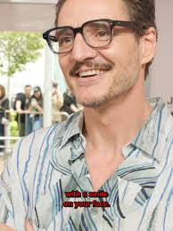 #PedroPascal is all smiles at #StarWarsCelebration. 💫 "This is going to be  one of the best adventure movies ever." #TheMandalorian #SWCJ #StarWars