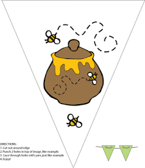Banner Party Decorations Winnie The Pooh Honey Winnie The Pooh Themes Winnie The Pooh