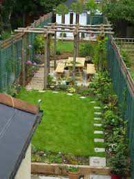 Long Thin Garden Like Ours Small Backyard Landscaping Sloped Garden Narrow Garden