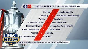 Manchester united got the best of liverpool to advance to the fifth round of the fa cup on sunday, joining nine other premier league sides already through the round of 16. Chelsea Draw Manchester City Results From Fa Cup 5th Round Draw Fox Soccer Youtube