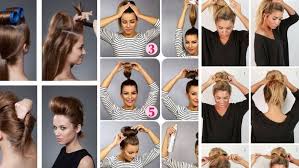 Vous pouvez remplacer l'élastique à cheveux par des épingles. Chignons Faciles 5 Tutos Simples Pour Des Coiffures Originales