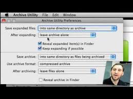 .downloaded, the system tells me: Using The Archive Utility Macmost Now 167 Youtube